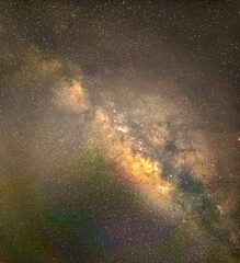 Milky way of July 20, 2025. Captured from Banjarbaru, Indonesia. Photo was captured by smartphone, stacked from several frames and processed for final image
