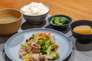 Japanese Dinner / 和食の夕食