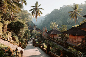 capture serene beauty of balis temples where stunning architecture meets lush landscapes