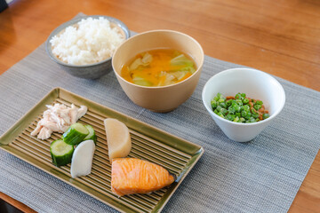 Japanese Breakfast / 和朝食セット
