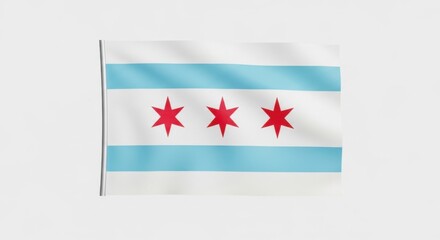 The Iconic Design and Symbolism of the Chicago City Flag