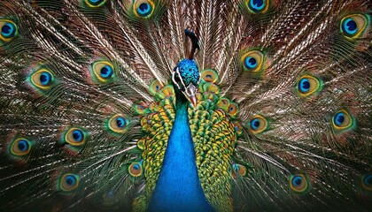 the splendor of a peacock s radiant plumage