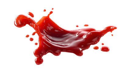 Ketchup stain fleck food drop tomato sauce accident liquid splash dirty fleck red