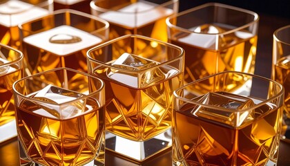 alcohol closeup whiskey drink background illustration beverage bourbon, liquid alcoholic, cocktail brandy alcohol closeup whiskey drink background