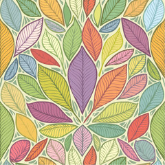 leaf-vein pattern panel with pocket paths mimicking natural veins, svg vector 