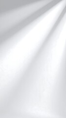 Smooth, white fabric folds