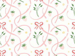 seamless pattern with flowers