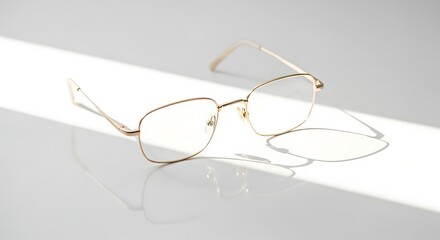 Elegant Gold Frame Eyeglasses for Modern Sophisticated Individuals Seeking Clear Vision and Style