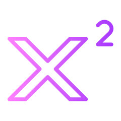 superscript gradient icon