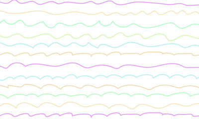 Rainbow pastel color nice lines background