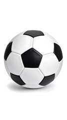 Obraz premium Soccer ball, black and white