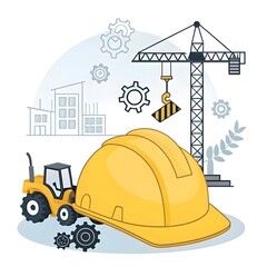 construction site design icon