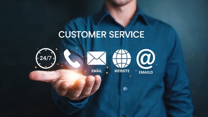 Exceptional customer service at your fingertips with 24/7 support and multiple contact options