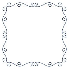 Cute line frame vector set featuring hand-drawn minimal kawaii borders in whimsical curly brushstroke style. Includes wavy, scalloped, star, oval, and quirky doodle frames perfect for kids' birthday i