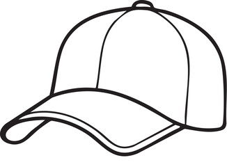A Baseball Cap Vector Isolated