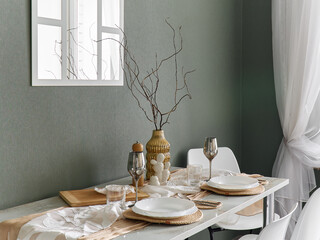 interior design. interior photography of an apartment for rent. One-room apartment with a simple and cozy design. High quality photo