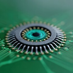 Economic gears turning with embedded AI circuits, AI manipulation of economy