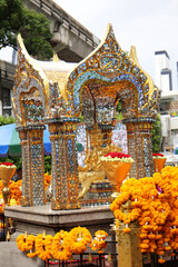 Erawan Shrine at Ratchaprasong, Bangkok, Thailand