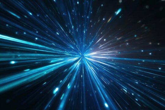 Dynamic Light Speed Universe Visualization