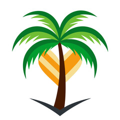palm tree vector illustration