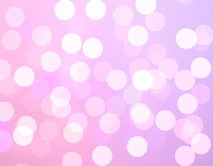 Soft Pink and Purple Bokeh Light Background