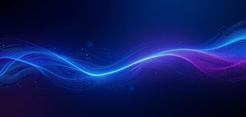 Blue Purple Abstract Background Image, Gradient, Light, Curve, Glitter, Banner Texture Advertising Poster