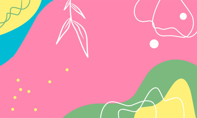 vector illustration of an autumn background