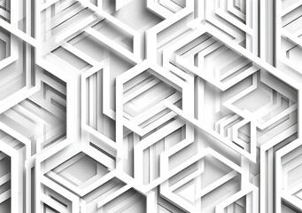 Fototapeta premium Monochrome geometric patterns abstract background image