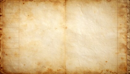 Vintage Blank Parchment Paper Background