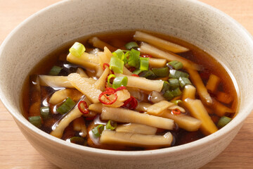 菊芋　醤油漬け