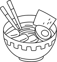 Japanese food doodle