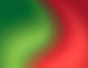 Vibrant gradient blend of green and red