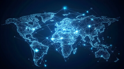 Global Network Illustration
