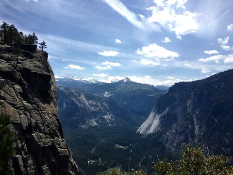 Mountains in Yosemite National Park