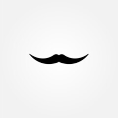 moustache icon symbol illustration vector eps10 logo template design