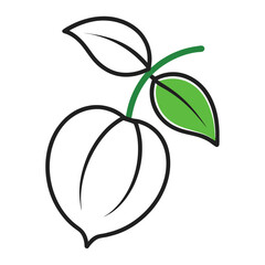 vector  illustation of a flower  icon