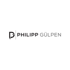 The **Philipp Gulpen logo** features a modern and professional design with clean, elegant typography, symbolizing creativity, sophistication, and a strong personal or business brand identity.
