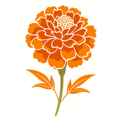 vector illustration of a flower