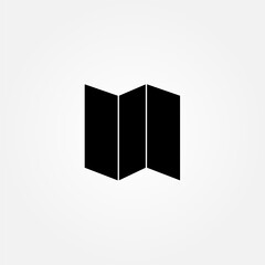 map icon symbol illustration vector eps10 logo template design