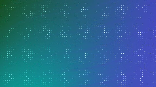 Modern digital matrix background with vibrant teal and purple gradient, ideal for technology, innovation, and futuristic designs with a sleek, professional feel