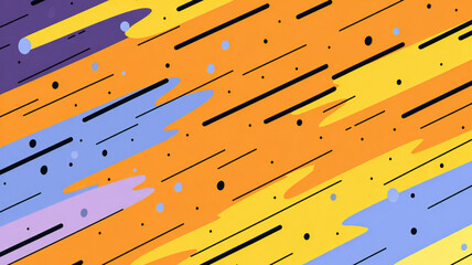 エネルギッシュな斜線模様のグラフィック背景イラスト