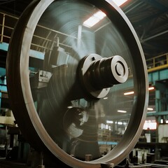 jet engine of airplane