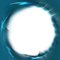 abstract blue background with waves