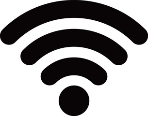 Wi-Fi　電波のアイコン