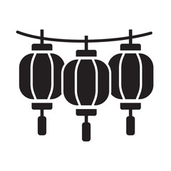 chinese lantern icon 
