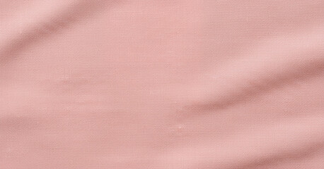 Light pink fabric with soft folds and subtle texture fills the frame, creating a gentle visual rhythm and smooth surface that evokes softness, elegance, and calm design aesthetics.