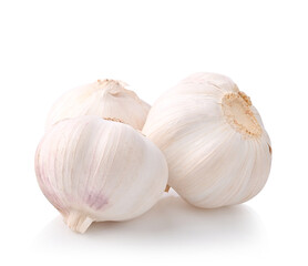 Garlic Isolated on white background