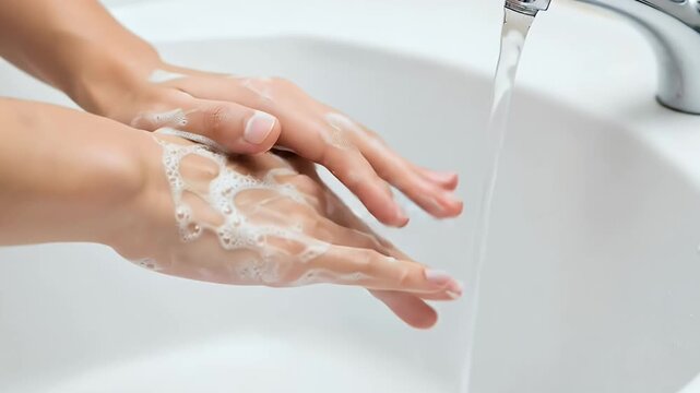 Thorough handwashing with soap and water is crucial for hygiene.