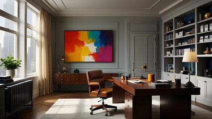 Fototapeta premium modern dining room