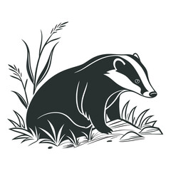 vector illustration of a polar bear